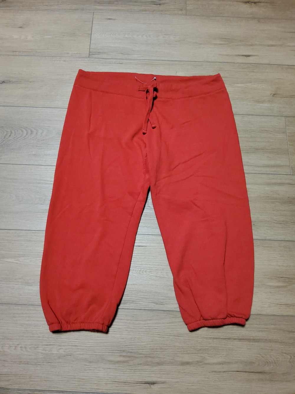 Fabletics Cropped Drawstring Jogger Pants with Elastic Cuffs
